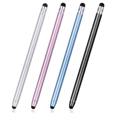 JOCXZI 2-in-1 Stylus Pens for Touch Screens (4 pcs)