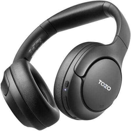 PowerLocus Bluetooth Foldable Over-Ear Headphones, Hi-Fi
