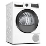 Bosch 9kg Heat Pump Tumble Dryer, AutoDry, White, Serie 6