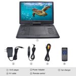 YOOHOO 36cm Portable DVD Player with 36cm Swivel Screen