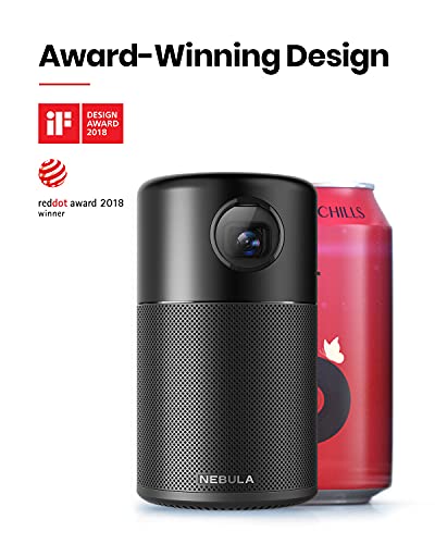 Anker NEBULA Capsule Mini Projector, Smart Wi-Fi, Portable