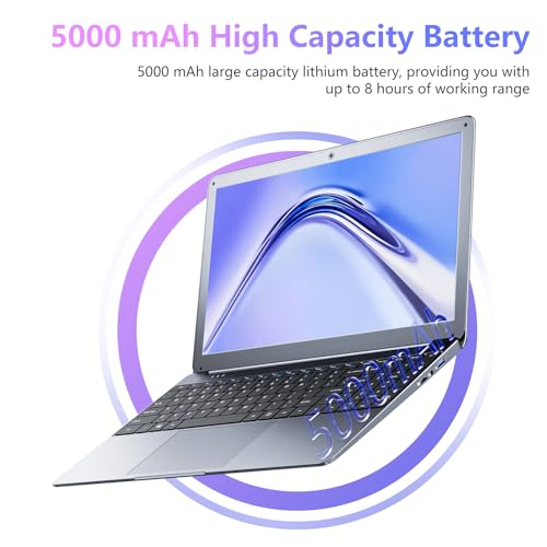 SGIN 15.6" Laptop, 12GB RAM, 512GB SSD, 1080P, Celeron N5095