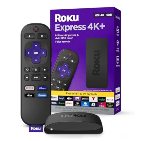 Roku Express 4K+ 2021 | Streaming Media Player with Remote
