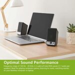Amazon Basics USB-Powered Computer Speakers, Black