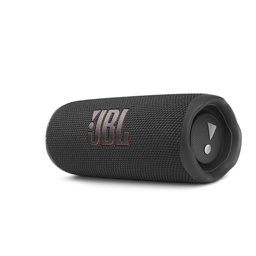 JBL Flip 6 Portable Bluetooth Speaker, 12h Playtime, Black