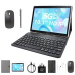 EagleSoar 10.1" Android Tablet 64GB, 512GB TF, Dual Camera
