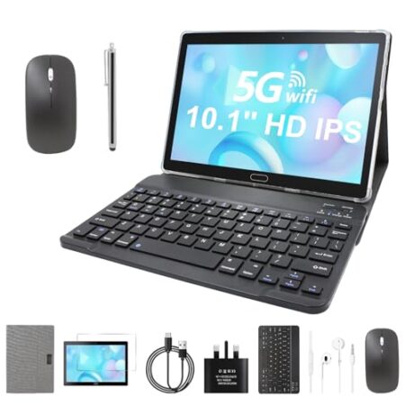 EagleSoar 10.1" Android Tablet 64GB, 512GB TF, Dual Camera