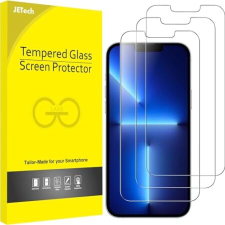 JETech Screen Protector for iPhone 13/13 Pro 6.1", 3-Pack