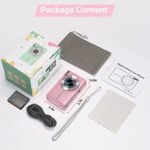 Kids 44MP 1080P Digital Camera with 6 cm Screen - Pink