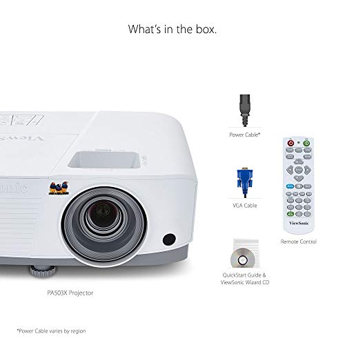 ViewSonic PA503X XGA 3800 Lumens Projector with HDMI