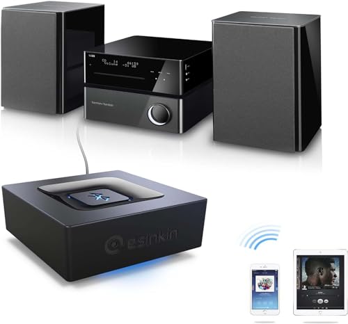 esinkin Bluetooth Receiver for Music Streaming, 12 cm