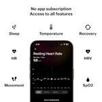 Ultrahuman Ring AIR - Sleep & HRV Tracker, 6 Days Battery (Size 7)
