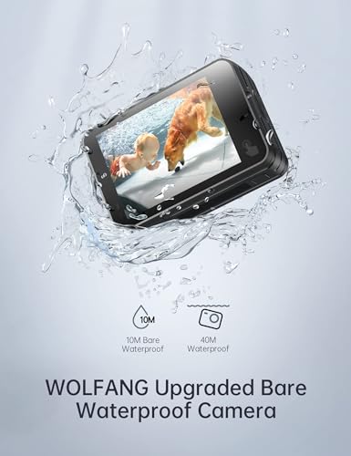 AKASO V50 X 4K Action Camera, 40m Waterproof, EIS, Touch Screen