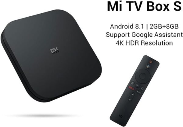 iflip Xiaomi TV Box S 2nd Gen 4K Ultra HD, 2GB/8GB