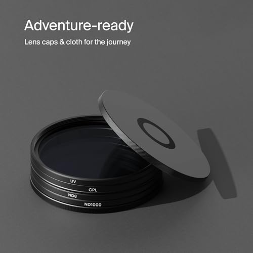 Urth 37mm 4-in-1 Lens Filter Kit — UV, CPL, ND64, Grad ND8