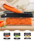Pro Vegetable & Onion Chopper, Mandoline Slicer Dicer