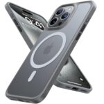 TORRAS 3.6m Shockproof iPhone 15 Pro MagSafe Case - Gray