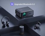 【Auto Focus & Keystone】26000 Lumen WiFi 6 Bluetooth 4K Projector
