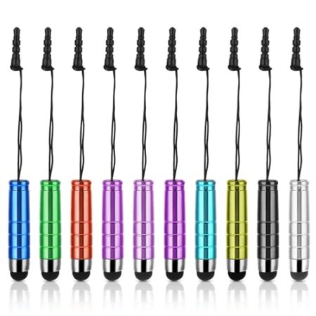 Amabro 10PCS Mini Stylus Pens for Touchscreens