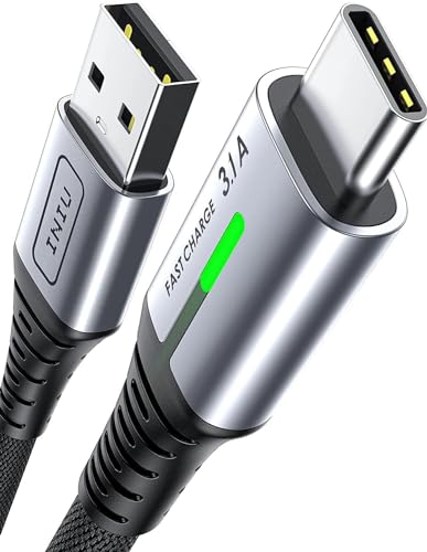 INIU 2m USB-C Charger Cable 3.1A Fast Charging Braided