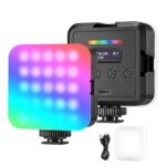 NEEWER Magnetic RGB Video Light, 360° Full Color LED, 2500K-8500K