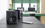 Audioengine A2+ Wireless Bluetooth Speakers - 60W (Black)