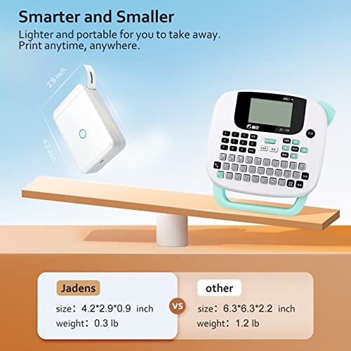 JADENS D110 Portable Bluetooth Thermal Label Maker