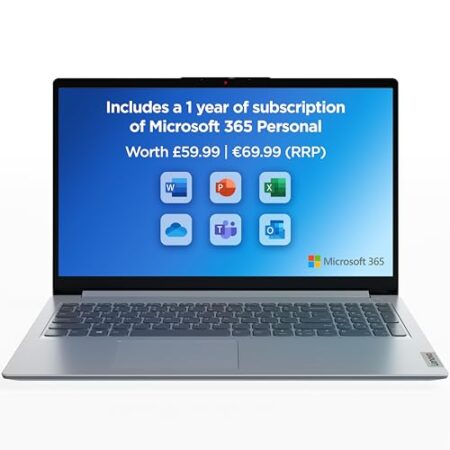 Lenovo IdeaPad 1 | 38 cm FHD | Celeron N4020 | 4GB RAM | 128GB SSD
