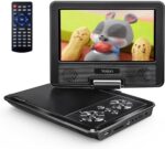 YOTON 24cm Portable DVD Player with 19cm HD Swivel Screen