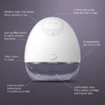 Elvie Double Electric Wearable Breast Pump (24mm/28mm)