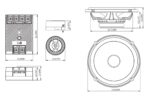 JBL Stage3 607C 2-Way Car Speakers Set - 250W, 16.5 cm