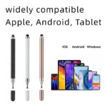 JOCXZI Dual-Head Stylus Pens for Touch Screens (3-Pack)