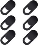 Webcam Cover Slide 6 PCS, Ultra-Thin for Laptop & Phone