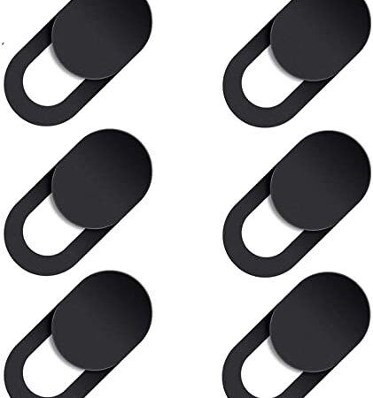 Webcam Cover Slide 6 PCS, Ultra-Thin for Laptop & Phone