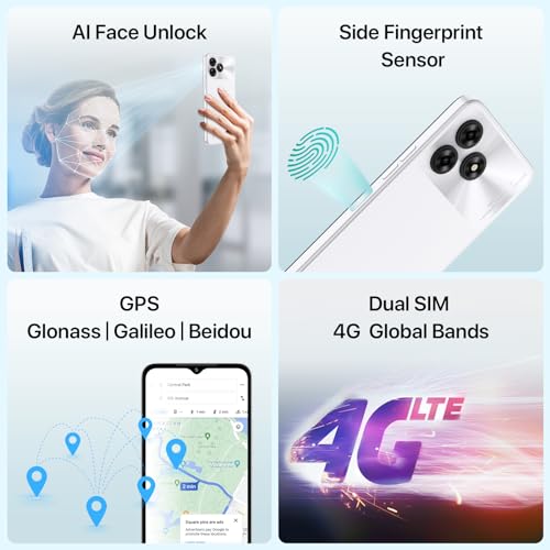 UMIDIGI G5 50MP Smartphone, 16GB+128GB/1TB, 6.6" 4G Dual SIM