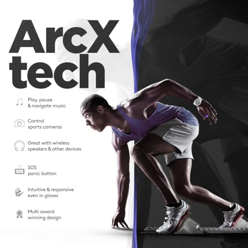 ArcX Bluetooth smart ring remote - waterproof, lightweight