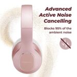 Rockpapa Kids Headphones, Wired, 85/94dB, Foldable, Mic