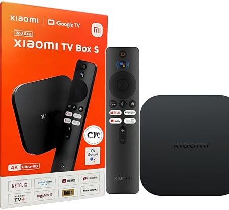 iflip Xiaomi TV Box S 2nd Gen 4K Ultra HD, 2GB/8GB