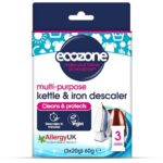 Ecozone Kettle & Iron Descaler, 3 Treatments, Vegan, Non-Toxic