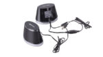 Amazon Basics Stereo 2.0 Speakers, 3.5mm Aux, USB, Black