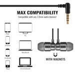 Rockpapa Kids Headphones, Wired, 85/94dB, Foldable, Mic