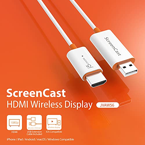 j5create HDMI Wireless Display Adapter - Mirror Devices