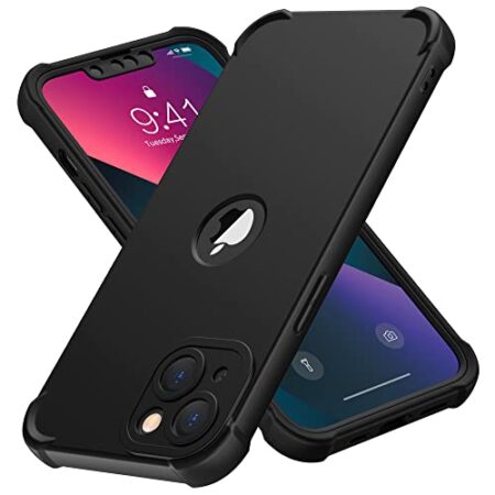 ORETECH 4-in-1 Silicone Case for iPhone 13 - Black