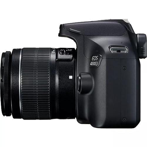 Canon EOS 4000D DSLR & 18-55 mm Lens - Black