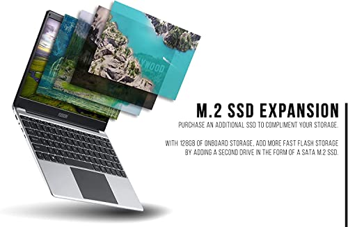 Fusion5 35.8cm FHD Win11 Laptop, 128GB, 4GB RAM, N4120 CPU
