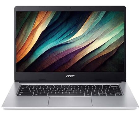 Acer Chromebook 314, 4GB RAM, 64GB eMMC, 35.6cm HD, Silver