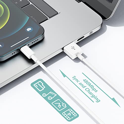 2-Pack 2m Apple iPhone USB to Lightning Fast Charger Cable