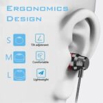 3 Pack Wired In-Ear Earphones with Mic, 3.5 mm, Noise Isolating