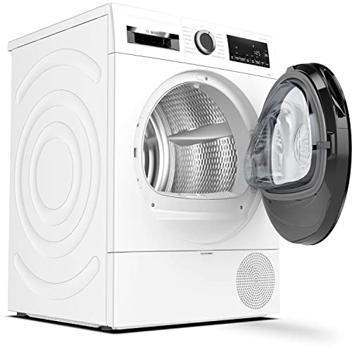 Bosch 8kg Heat Pump Tumble Dryer, AutoDry, White, Serie 6