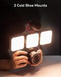 SMALLRIG LED Video Light P96, 2200mAh, 2700K-6500K, Grey
